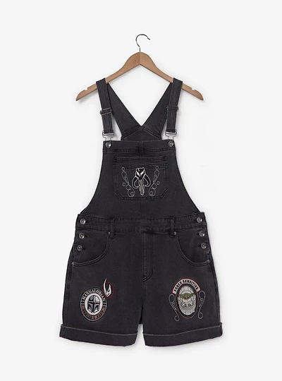 Star Wars The Mandalorian Women's Plus Short Overalls — BoxLunch Exclusive