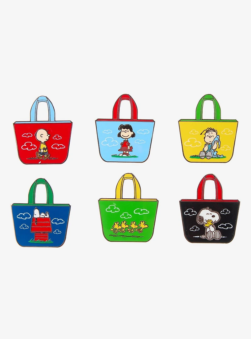 Whatever! Makes You Happy x Peanuts Tote Bag Blind Box Enamel Pin - BoxLunch Exclusive