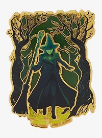 Wicked Elphaba Broom Scenic Enamel Pin — BoxLunch Exclusive