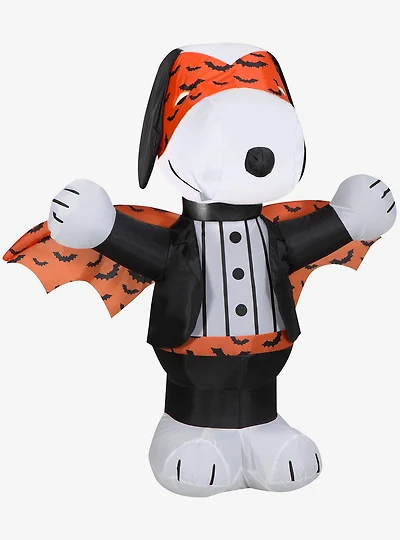 Peanuts Snoopy with Orange Vampire Print Airblown