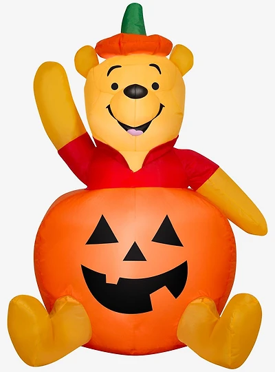 Disney Winnie the Pooh in Pumpkin Airblown