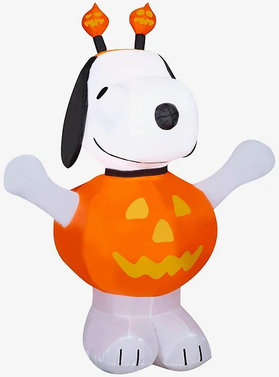 Peanuts Snoopy in Pumpkin Outfit Airblown