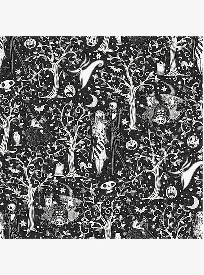 Disney Nightmare Before Christmas Black Forest Peel & Stick Wallpaper