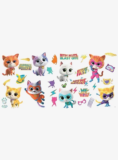Disney Junior Super Kitties Wall Decal Kit