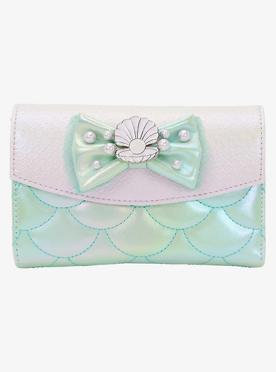 Loungefly Disney The Little Mermaid Ariel Iridescent Pearl Wallet
