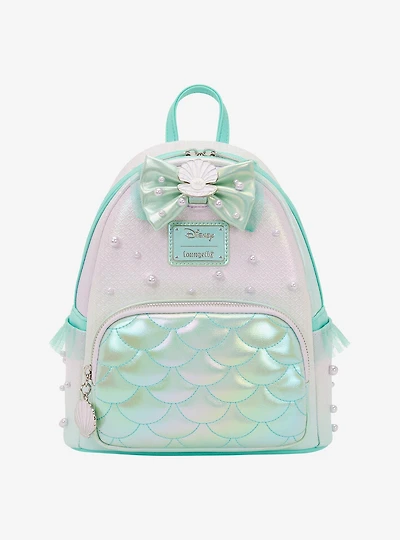 Loungefly Disney The Little Mermaid Ariel Iridescet Pearl Mini Backpack
