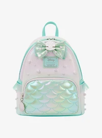 Loungefly Disney The Little Mermaid Ariel Iridescet Pearl Mini Backpack