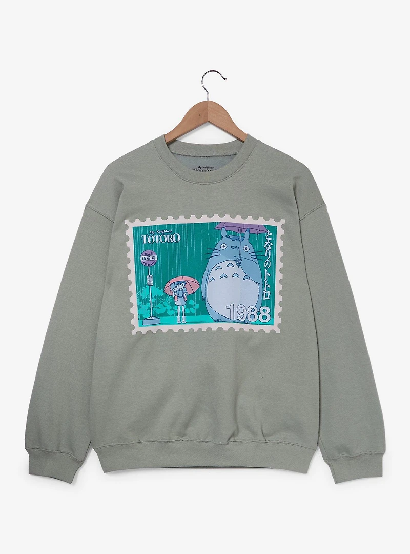 Studio Ghibli® My Neighbor Totoro Bus Stop Stamp Crewneck - BoxLunch Exclusive