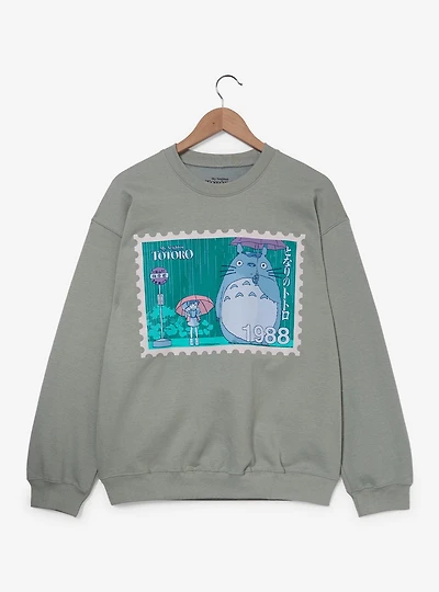 Studio Ghibli® My Neighbor Totoro Bus Stop Stamp Crewneck - BoxLunch Exclusive