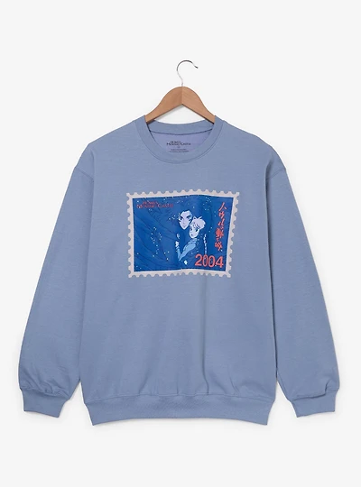 Studio Ghibli® Howl's Moving Castle Sophie & Howl Stamp Crewneck - BoxLunch Exclusive