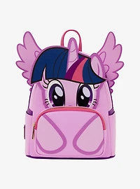 Loungefly My Little Pony Twilight Sparkle Glitter Figural Mini Backpack