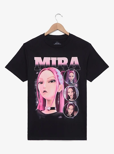 KPop Demon Hunters Mira Multi-Portrait Women's T-Shirt - BoxLunch Exclusive