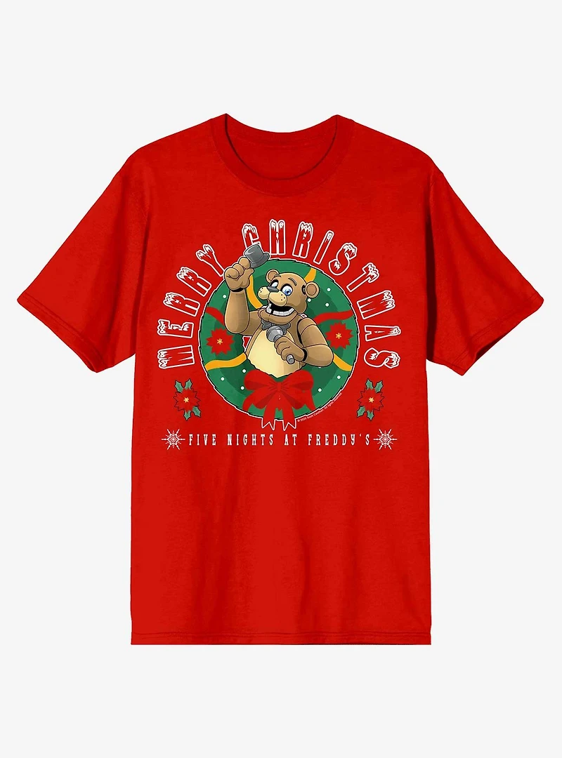 Five Nights At Freddy's Merry Christmas T-Shirt