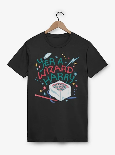 Harry Potter Yer A Wizard Cake T-Shirt