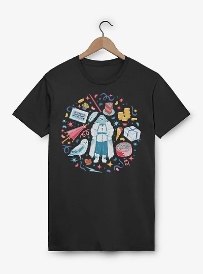 Harry Potter Hagrid Happy Birthday T-Shirt