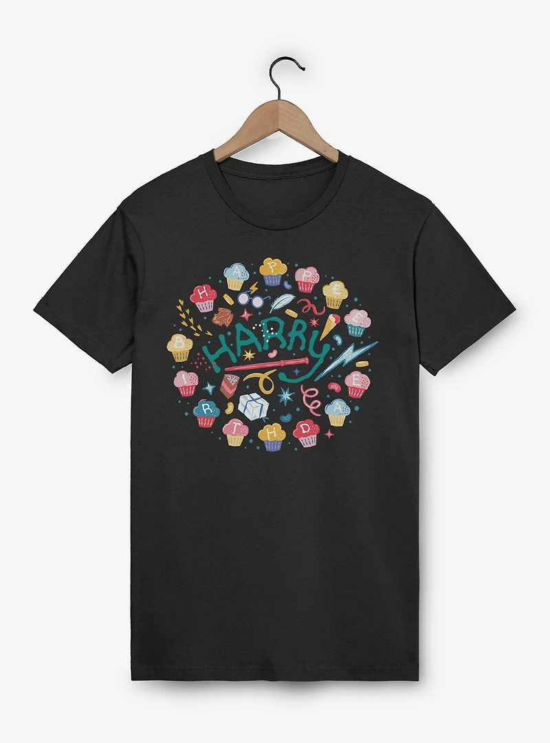 Harry Potter Birthdee Cupcakes T-Shirt
