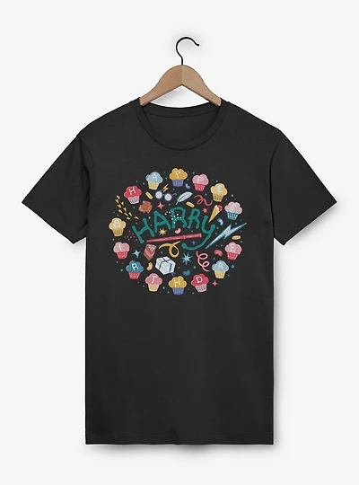 Harry Potter Birthdee Cupcakes T-Shirt