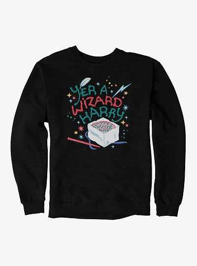 Harry Potter Yer A Wizard Cake Sweatshirt