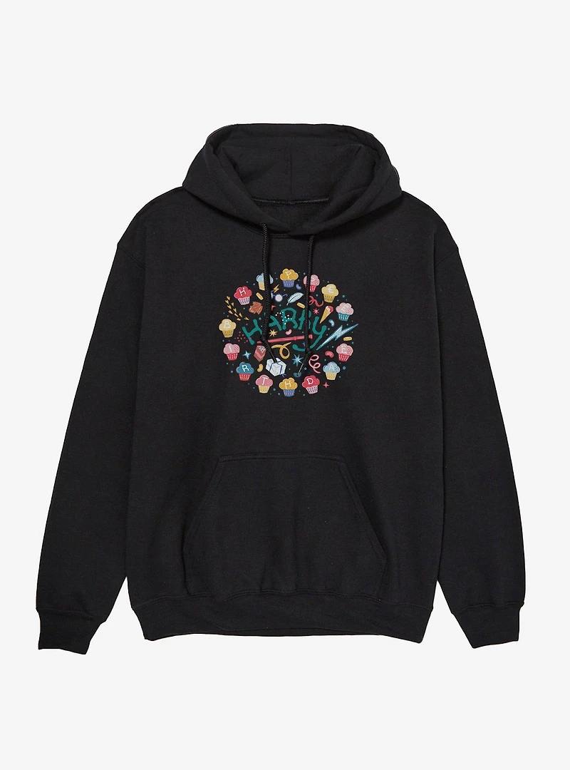 Harry Potter Birthdee Cupcakes Hoodie