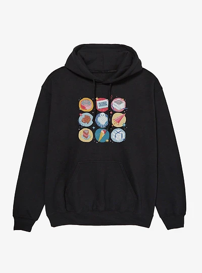 Harry Potter Happee Birthday Icons Hoodie