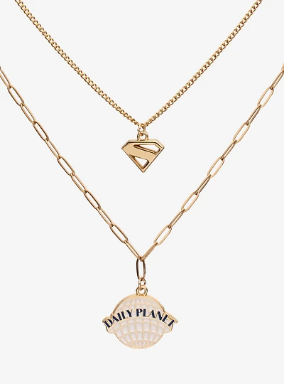 DC Comics Superman Movie Necklace Set