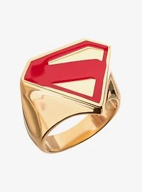DC Comics Superman Logo Signet Ring