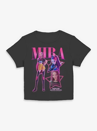 KPop Demon Hunters Mira Star Collage Women Baby T-Shirt