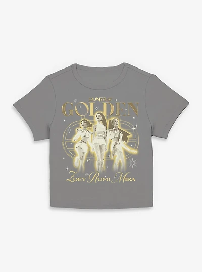 KPop Demon Hunters Huntrix Golden Trio Women Baby T-Shirt