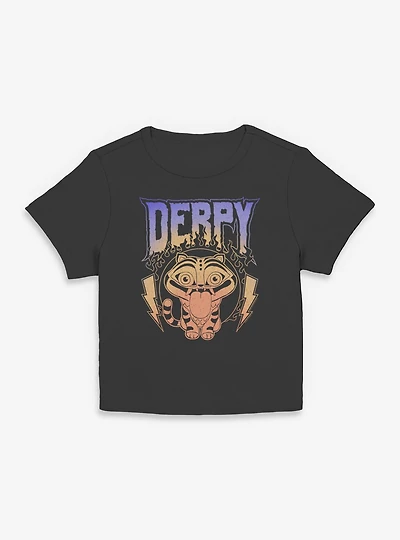 KPop Demon Hunters Derpy The Tiger Retro Metal Women Baby T-Shirt