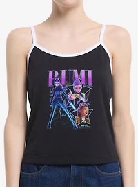 KPop Demon Hunters Rumi Star Collage Womens Cami