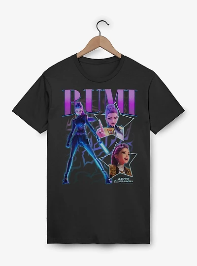 KPop Demon Hunters Rumi Star Collage T-Shirt