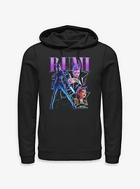 KPop Demon Hunters Rumi Star Collage Hoodie