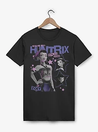 KPop Demon Hunters Huntrix Zoey Stars Collage T-Shirt