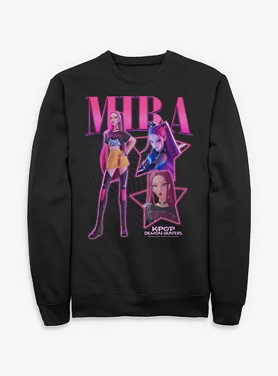 KPop Demon Hunters Mira Star Collage Sweatshirt