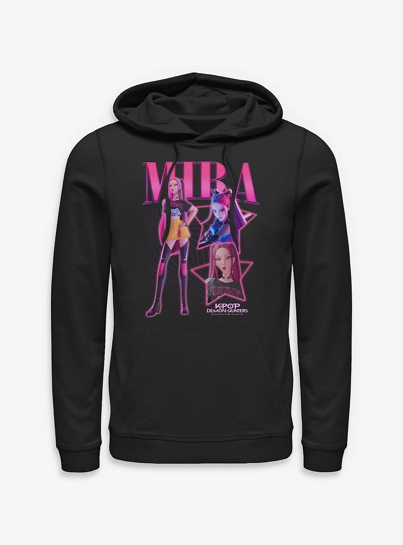 KPop Demon Hunters Mira Star Collage Hoodie