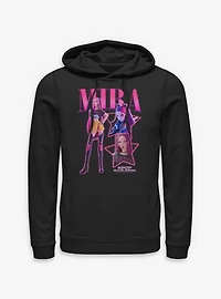 KPop Demon Hunters Mira Star Collage Hoodie