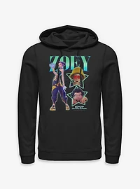 KPop Demon Hunters Zoey Star Collage Hoodie
