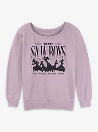 KPop Demon Hunters Your Idol Saja Boys Womens Slouchy Sweatshirt