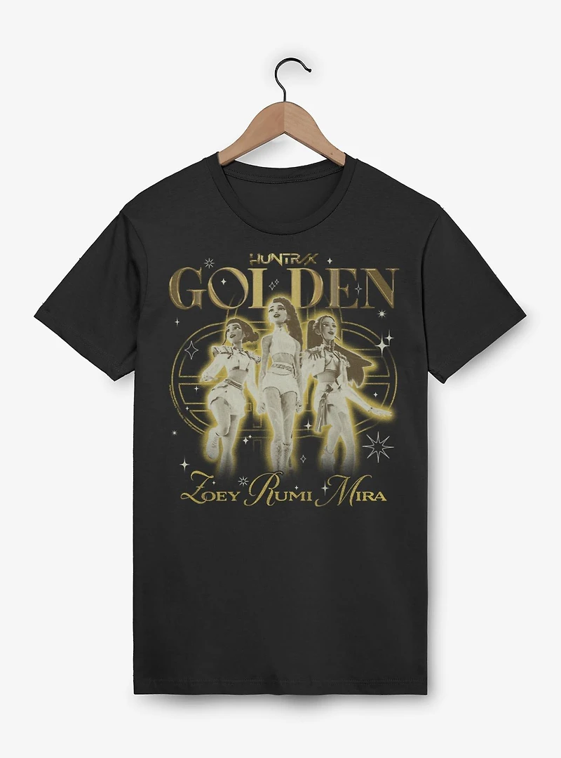 KPop Demon Hunters Huntrix Golden Trio T-Shirt