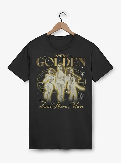 KPop Demon Hunters Huntrix Golden Trio T-Shirt