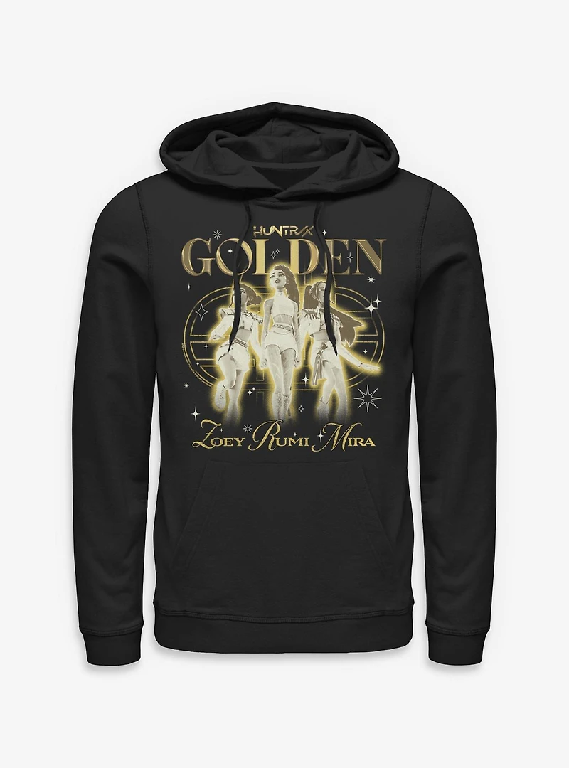 KPop Demon Hunters Huntrix Golden Trio Hoodie