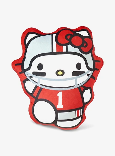 Ohio State Buckeyes Hello Kitty Football Player Small Cloud Pal
