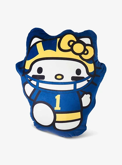 Michigan Wolverines Hello Kitty Football Player Small Cloud Pal