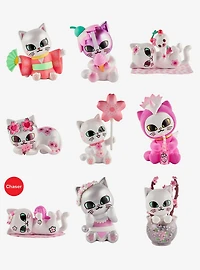 tokidoki Cherry Blossom Cats Blind Box Figure