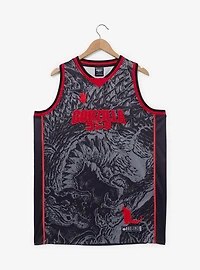 Godzilla Tonal Print Basketball Jersey - BoxLunch Exclusive