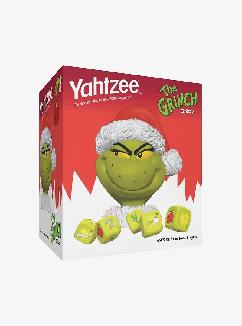 The Grinch Yahtzee Game