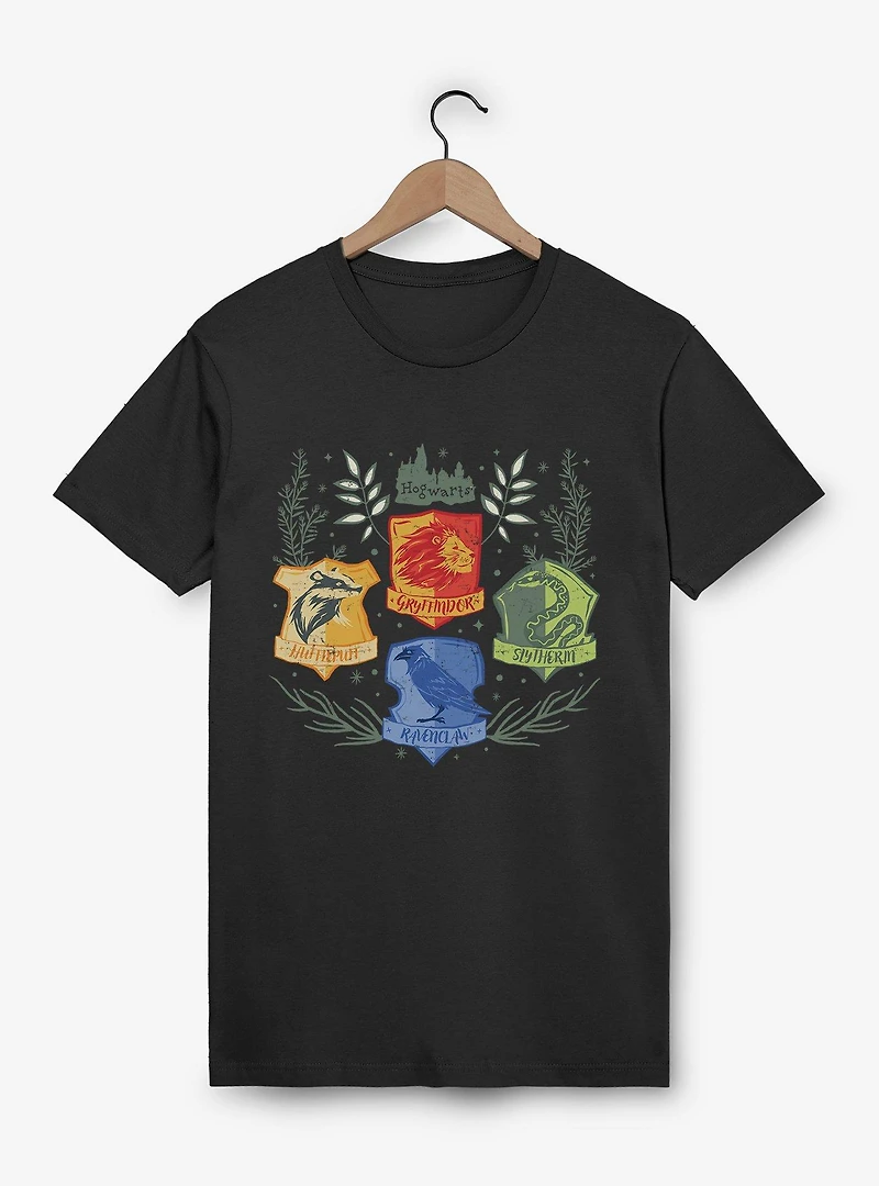 Harry Potter Hogwarts Houses Bloom T-Shirt