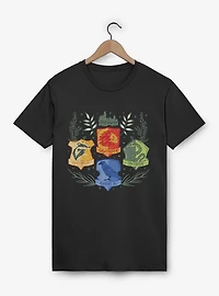 Harry Potter Hogwarts Houses Bloom T-Shirt