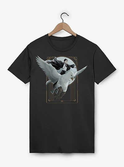 Harry Potter Flying With Buckbeak T-Shirt