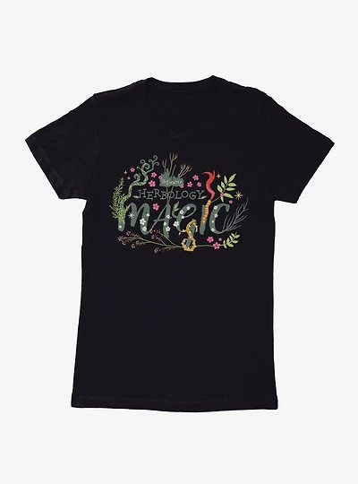 Harry Potter Hogwarts Herbology Is Magic Womens T-Shirt